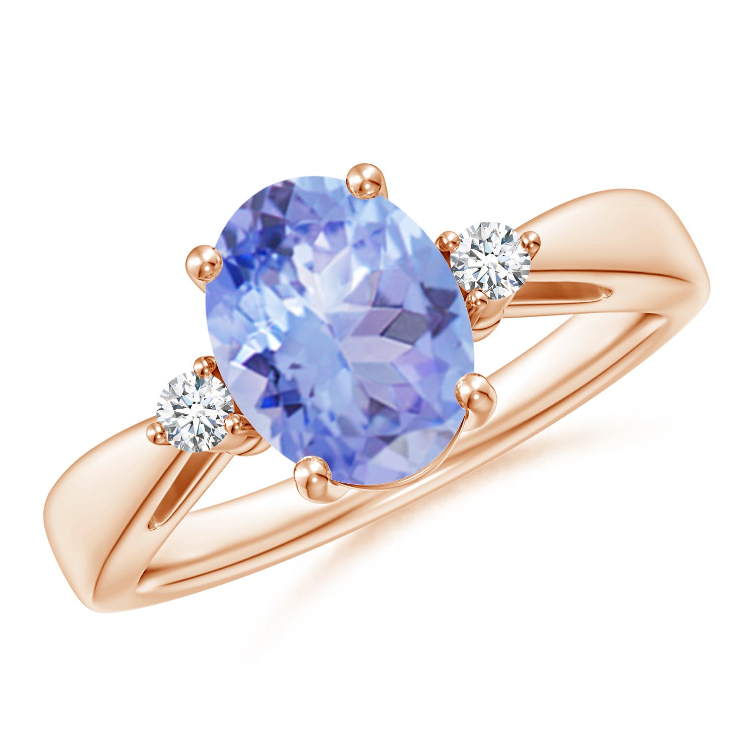 A - Tanzanite / 1.97 CT / 14 KT Rose Gold