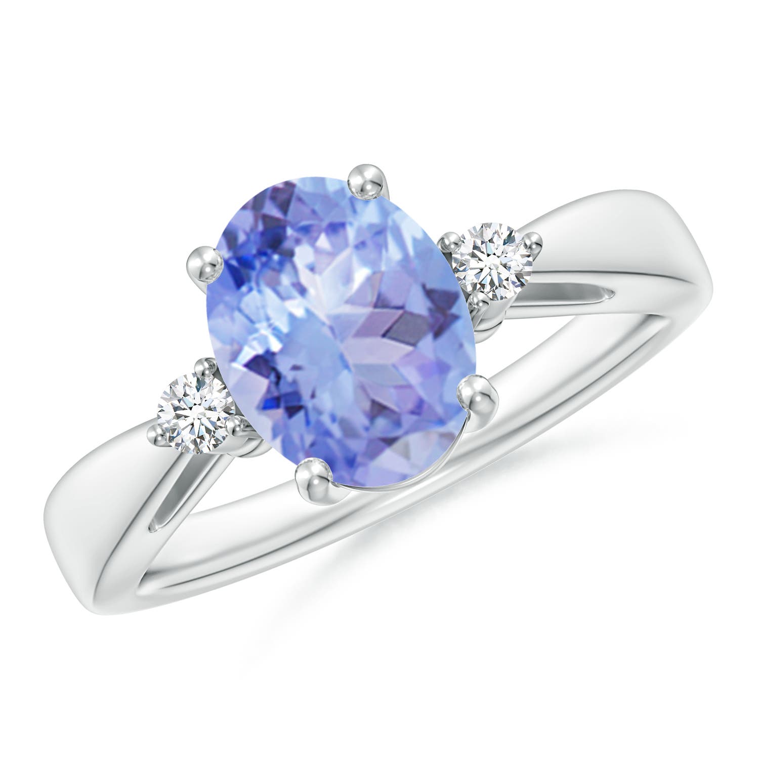 A - Tanzanite / 1.97 CT / 14 KT White Gold