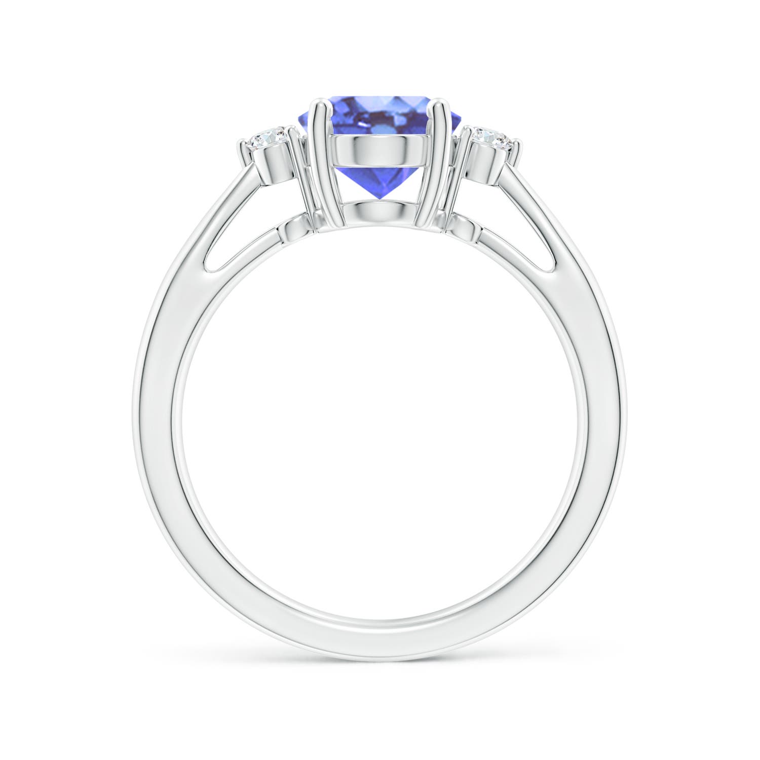 A - Tanzanite / 1.97 CT / 14 KT White Gold