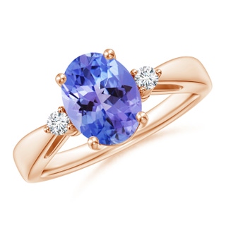 Oval AA Tanzanite