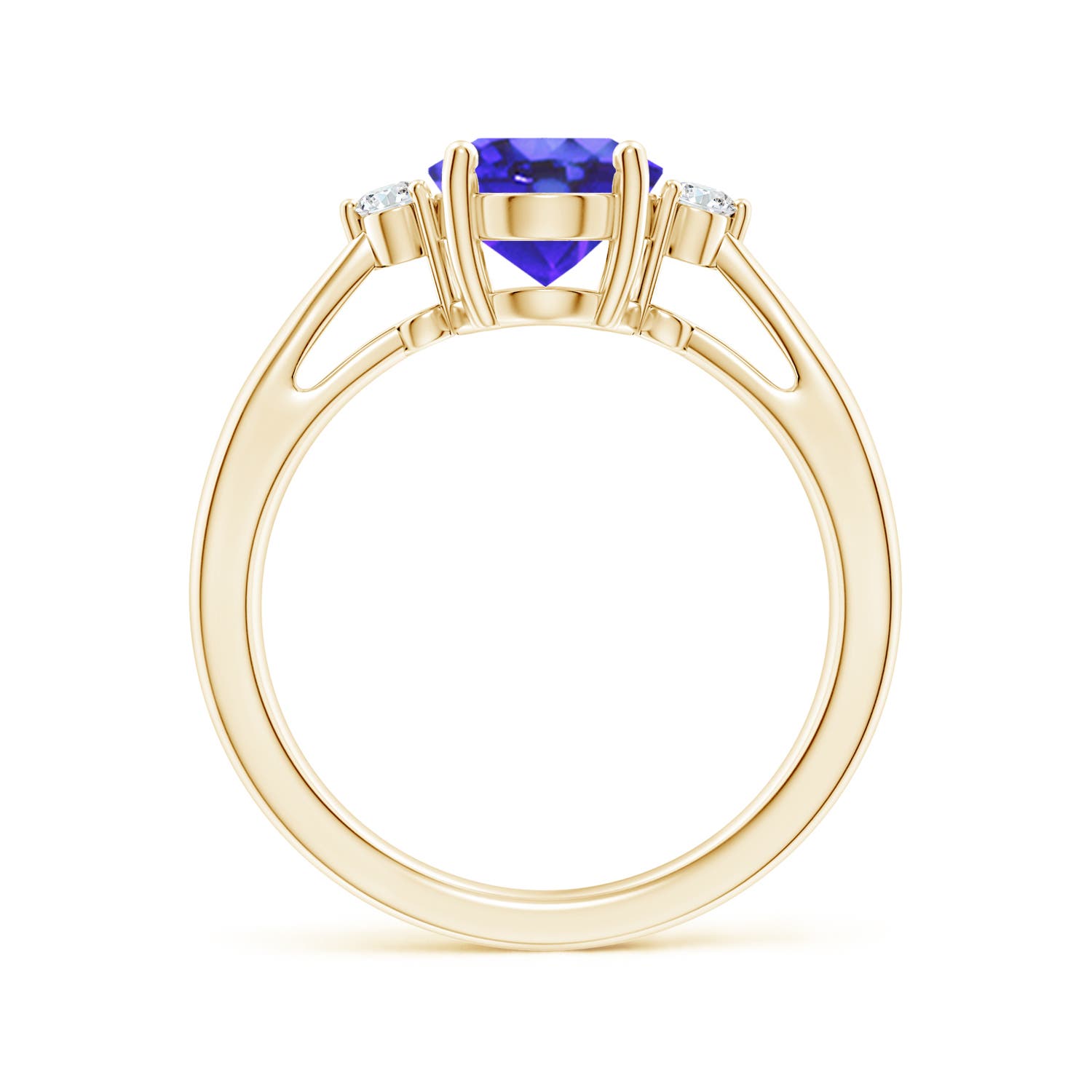 AA - Tanzanite / 1.97 CT / 14 KT Yellow Gold