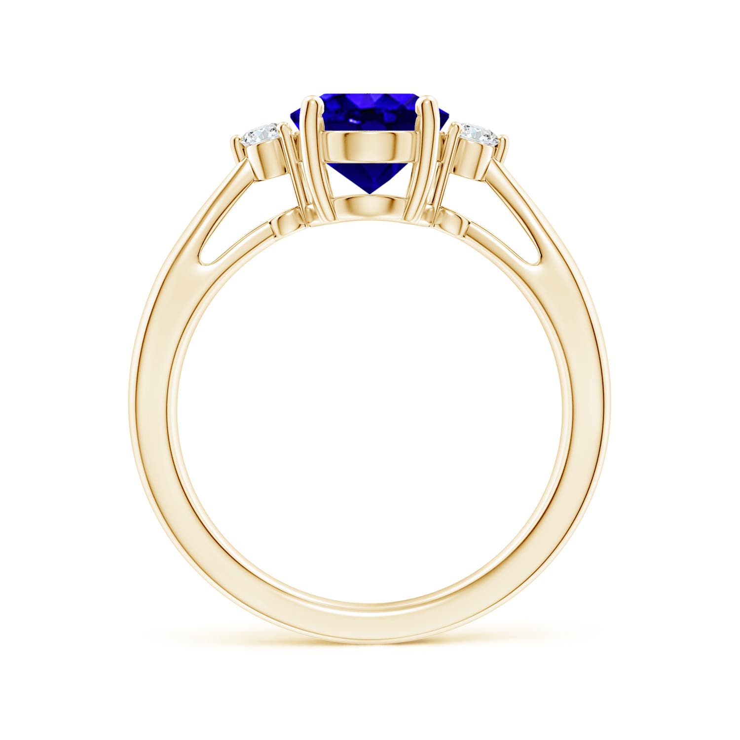 AAAA - Tanzanite / 1.97 CT / 14 KT Yellow Gold