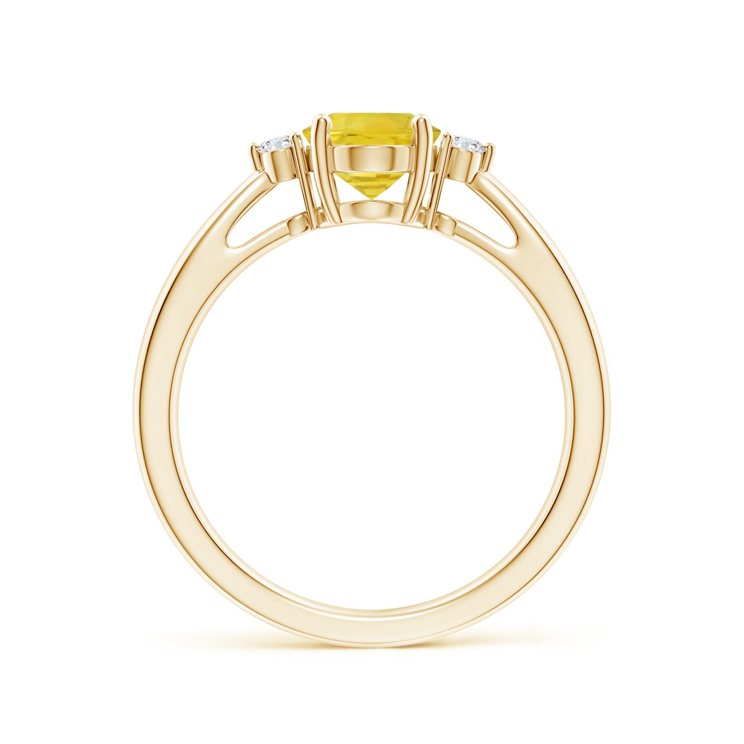 AA - Yellow Sapphire / 1.56 CT / 14 KT Yellow Gold