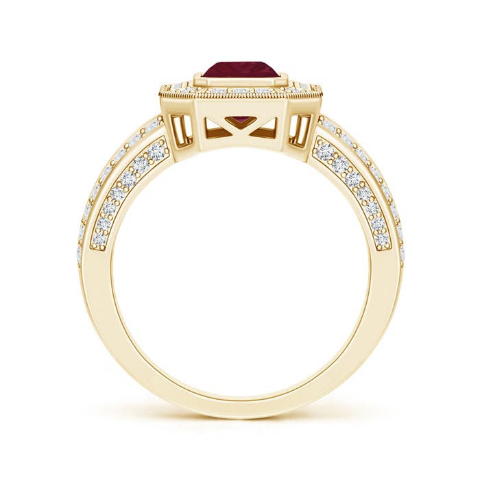 A - Ruby / 1.56 CT / 14 KT Yellow Gold