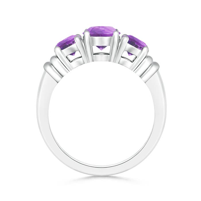 A - Amethyst / 1.7 CT / 14 KT White Gold