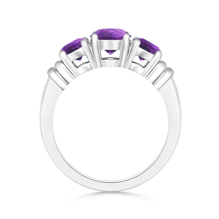 AAA - Amethyst / 1.7 CT / 14 KT White Gold