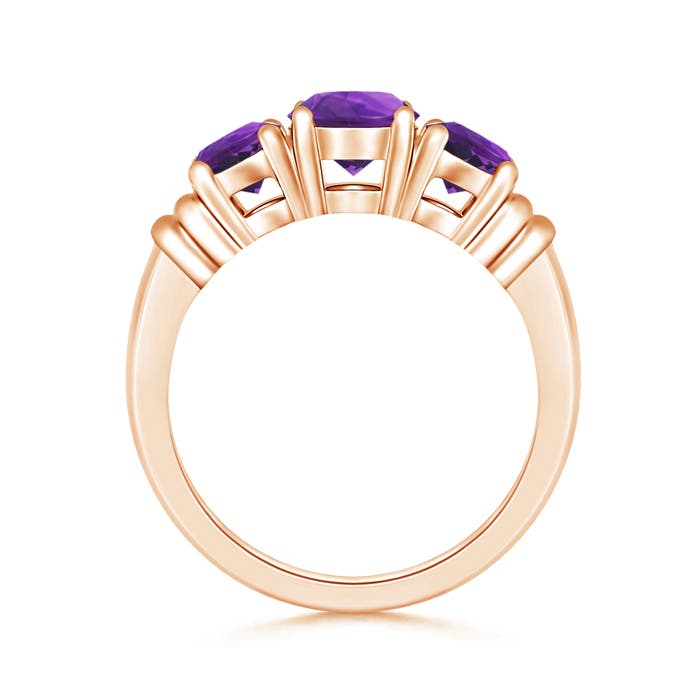 AAAA - Amethyst / 1.7 CT / 14 KT Rose Gold