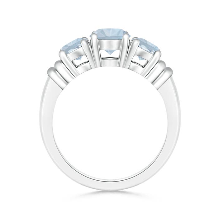 A - Aquamarine / 1.52 CT / 14 KT White Gold