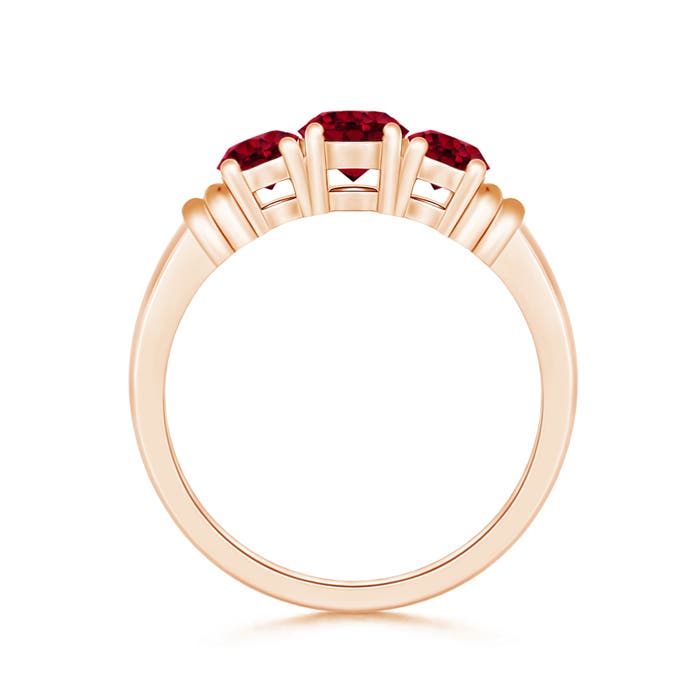 AAAA - Garnet / 1.26 CT / 14 KT Rose Gold