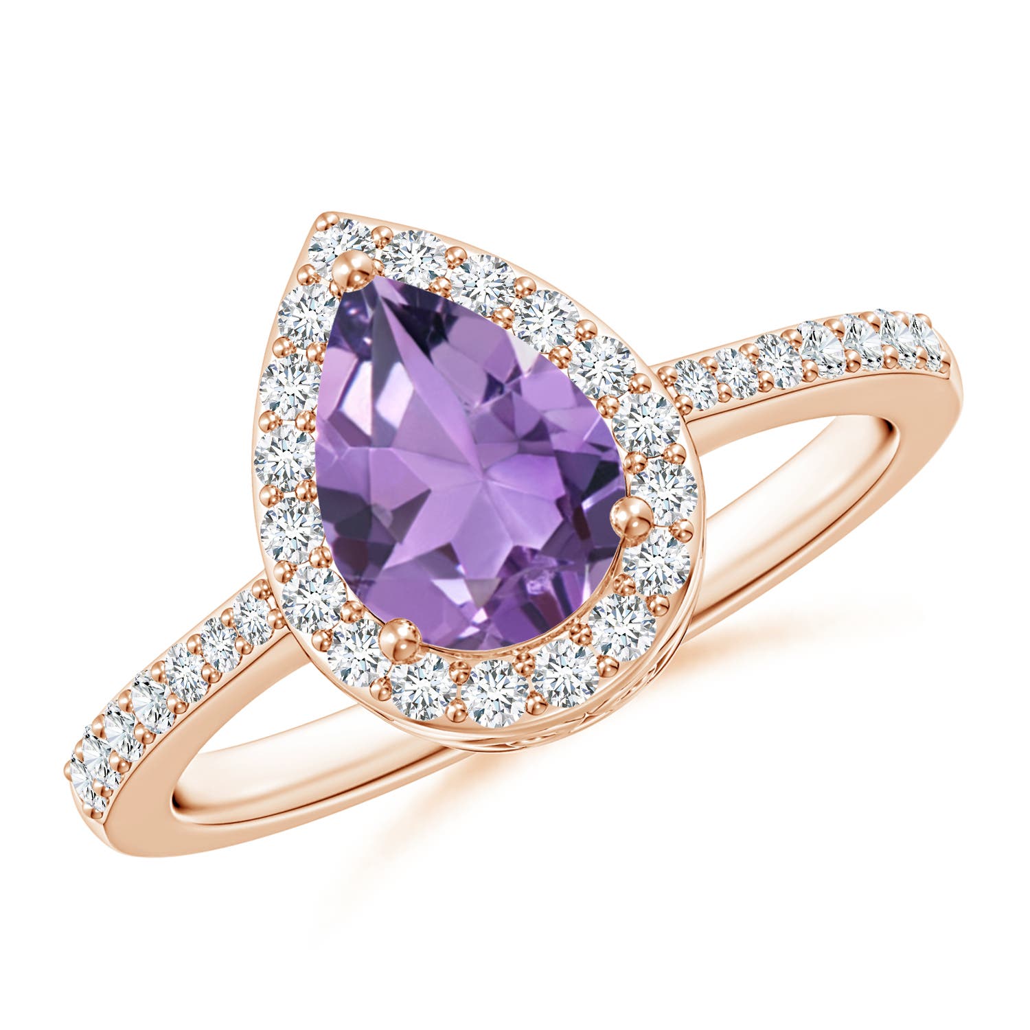 A - Amethyst / 1.31 CT / 14 KT Rose Gold