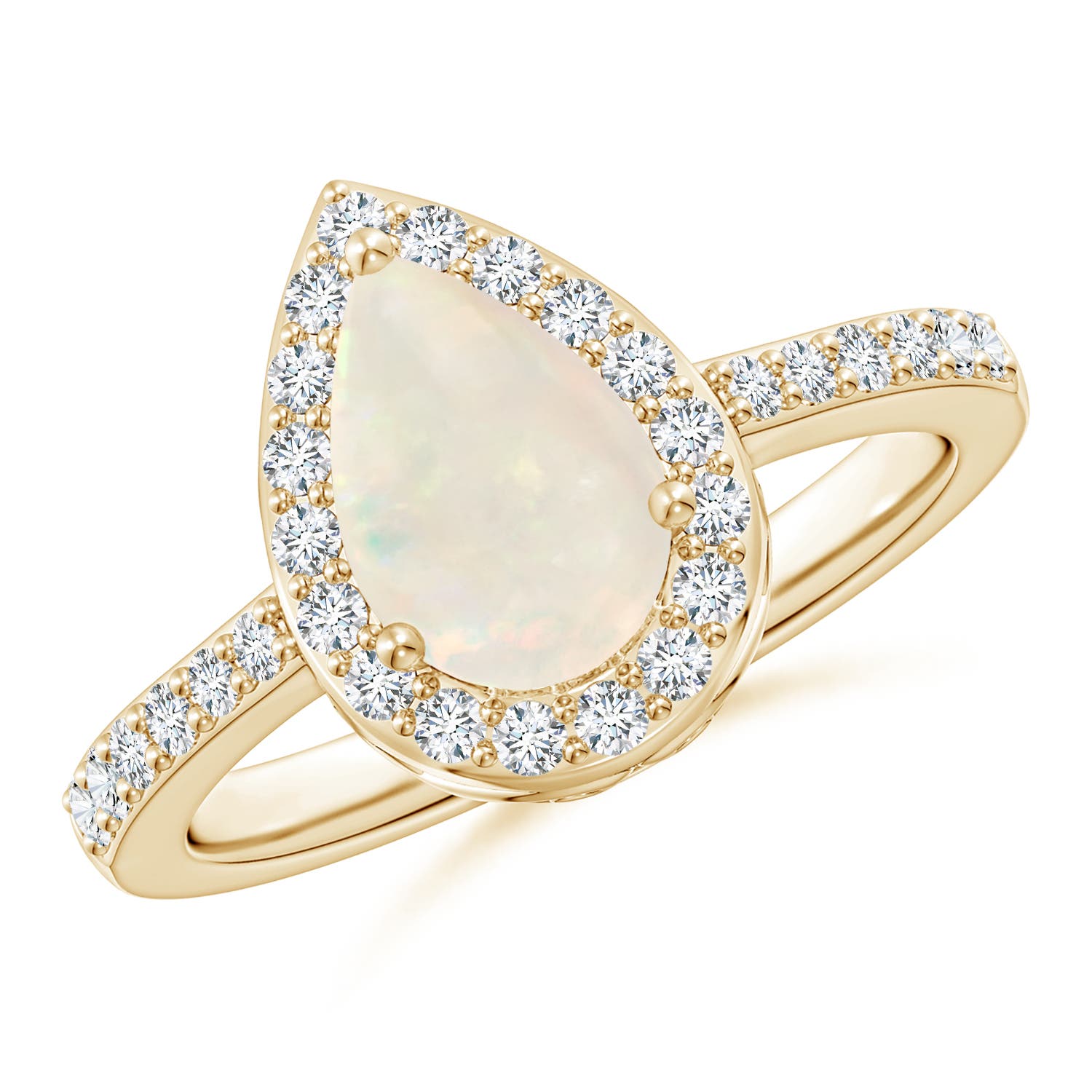 A - Opal / 1.16 CT / 14 KT Yellow Gold