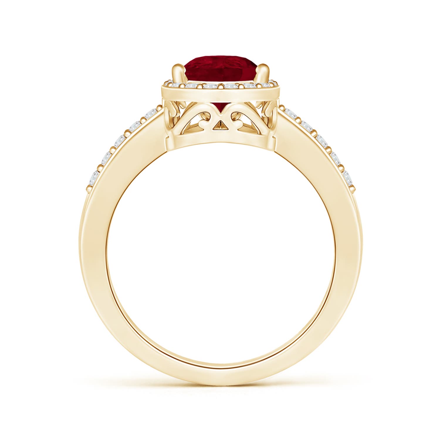 AA - Ruby / 2.06 CT / 14 KT Yellow Gold