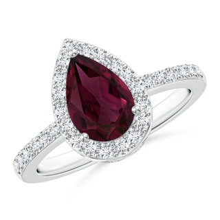 Pear AAA Rhodolite Garnet