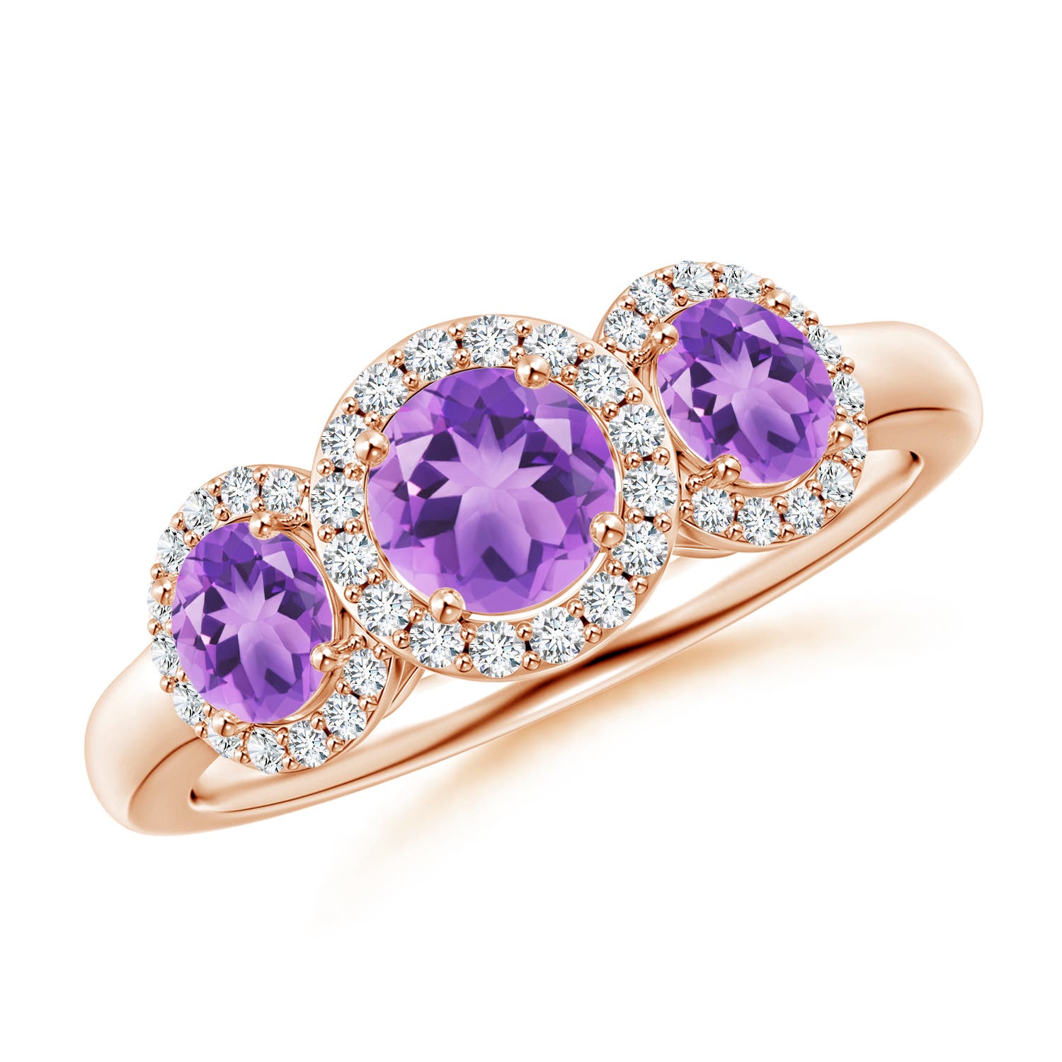 A - Amethyst / 1.27 CT / 14 KT Rose Gold