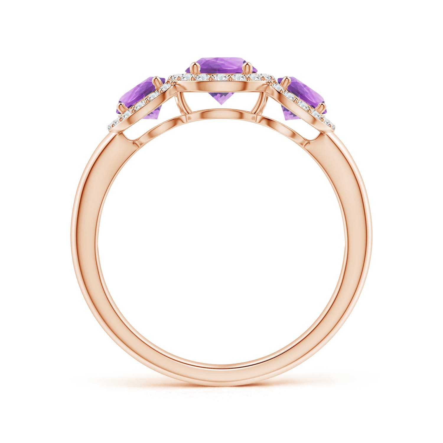 A - Amethyst / 1.27 CT / 14 KT Rose Gold