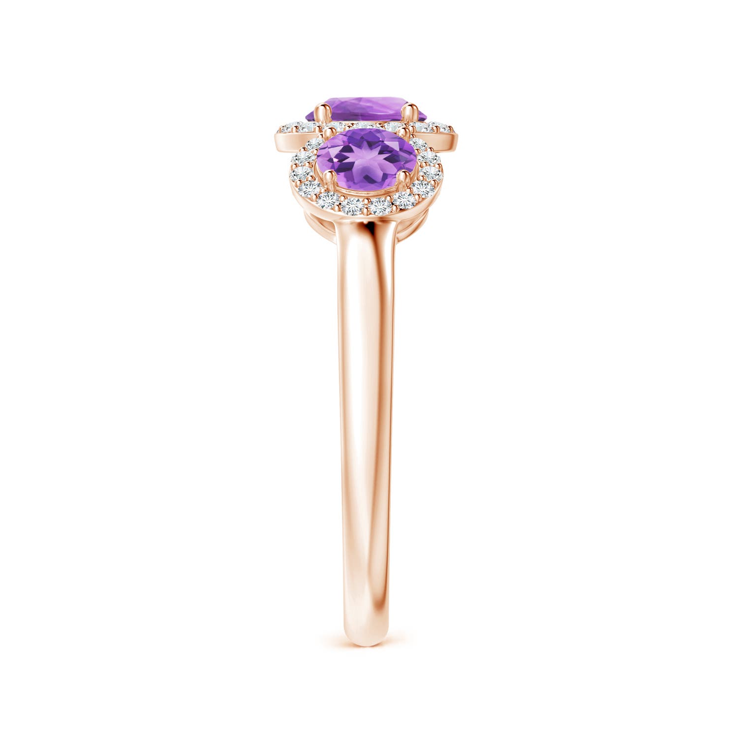 A - Amethyst / 1.27 CT / 14 KT Rose Gold