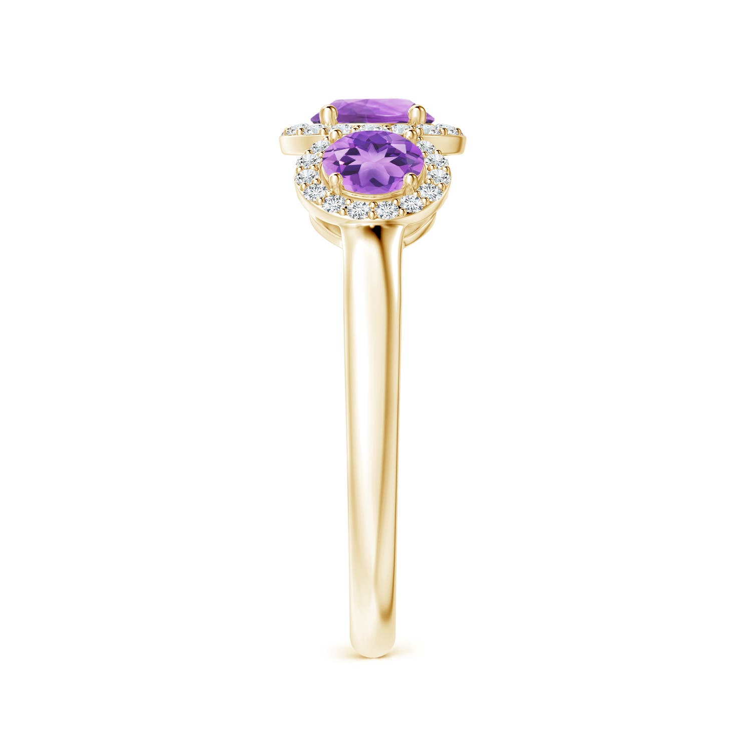 A - Amethyst / 1.27 CT / 14 KT Yellow Gold