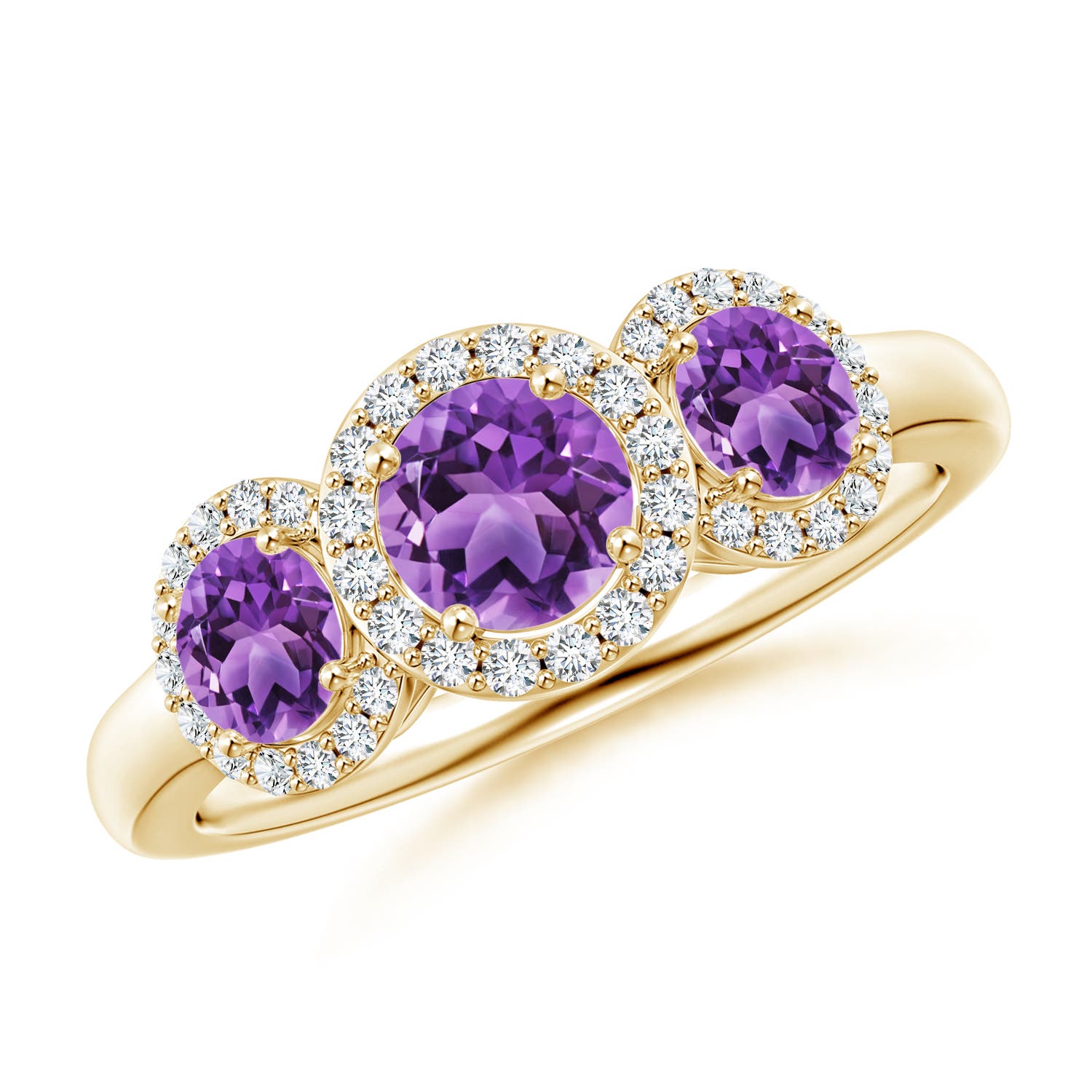 AA - Amethyst / 1.27 CT / 14 KT Yellow Gold