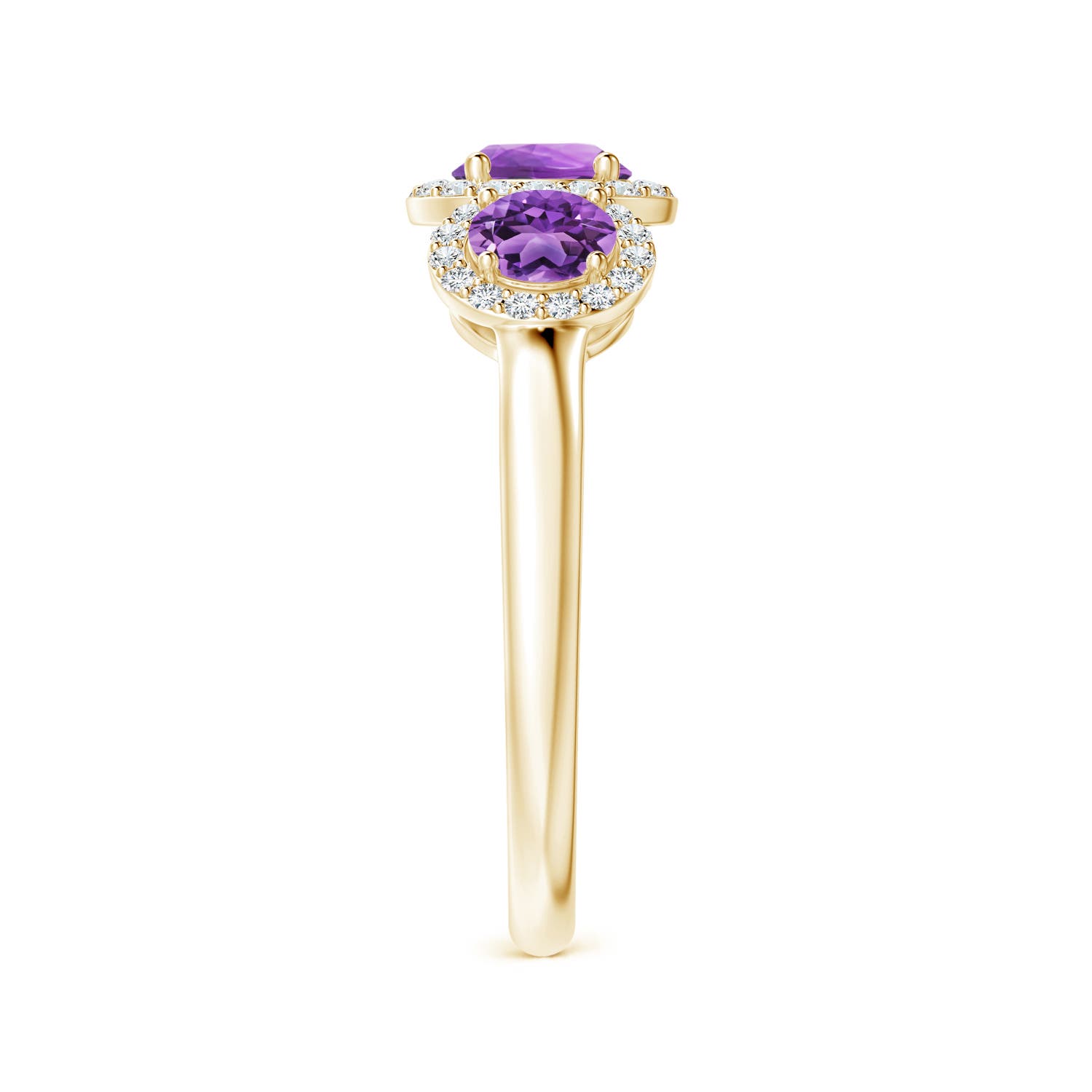 AA - Amethyst / 1.27 CT / 14 KT Yellow Gold