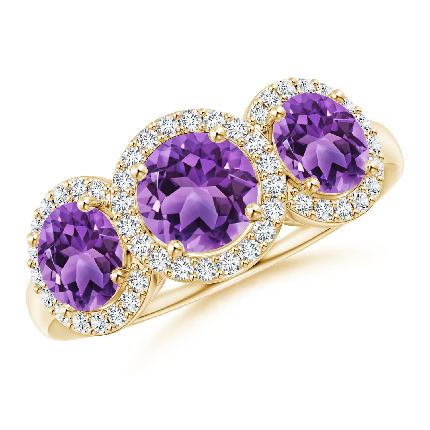 AA - Amethyst / 2.08 CT / 14 KT Yellow Gold