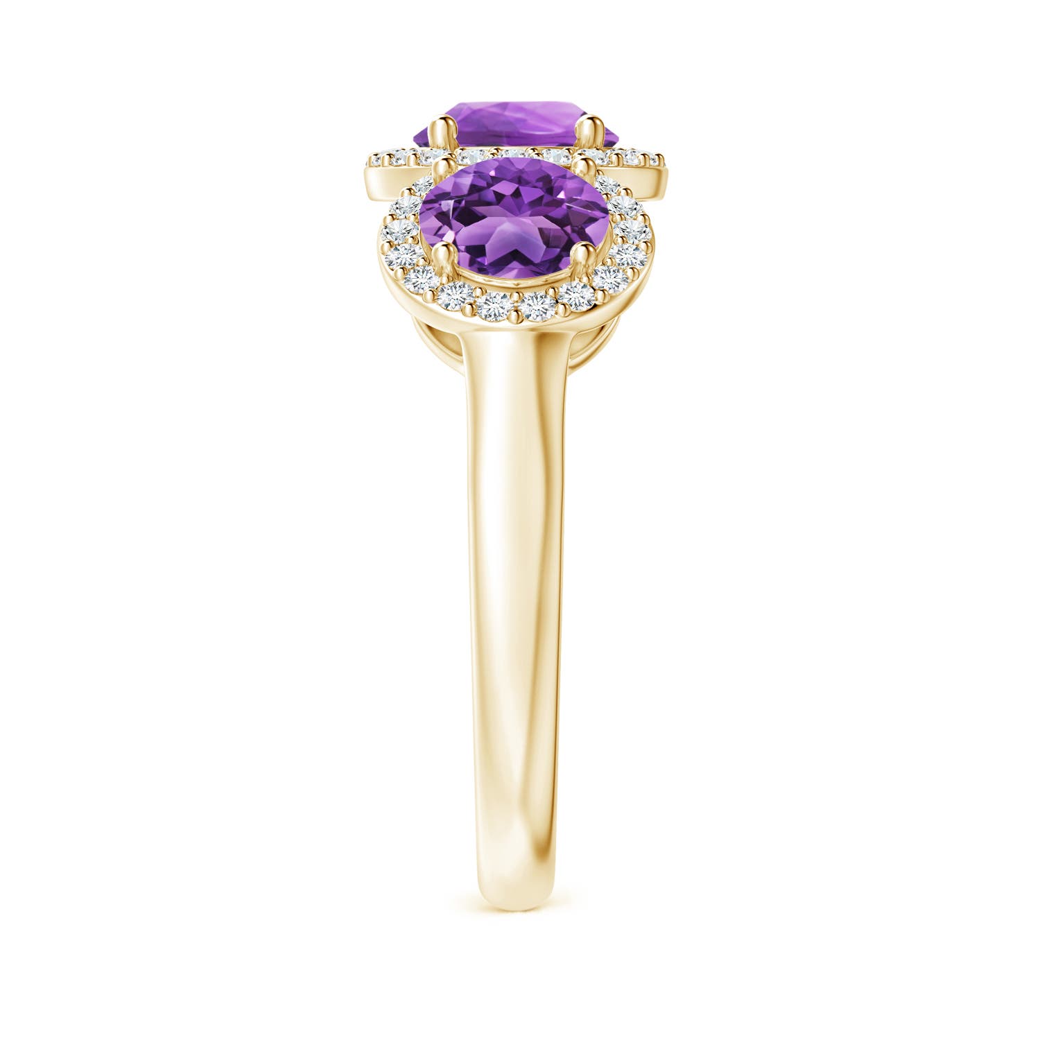 AA - Amethyst / 2.08 CT / 14 KT Yellow Gold