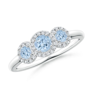 Round AA Aquamarine