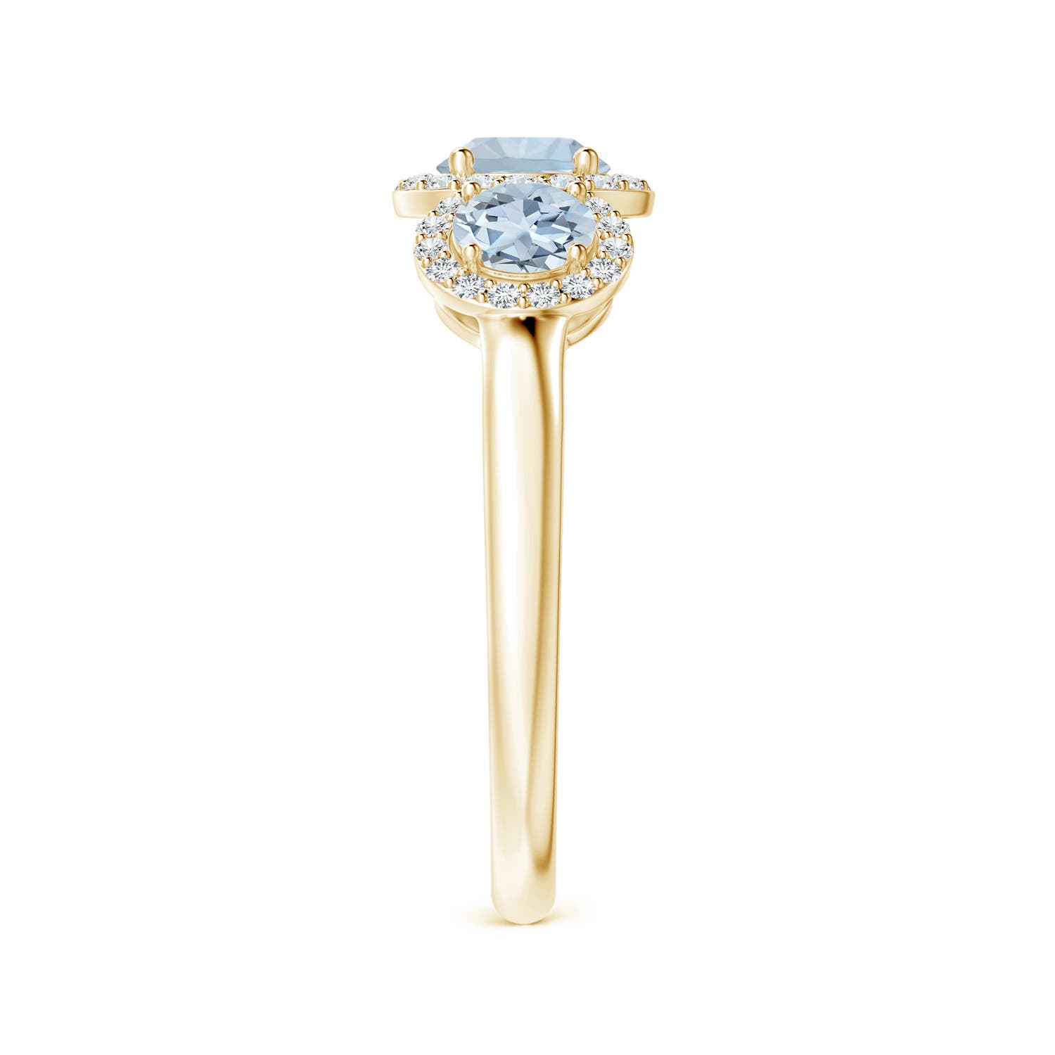 A - Aquamarine / 1.12 CT / 14 KT Yellow Gold