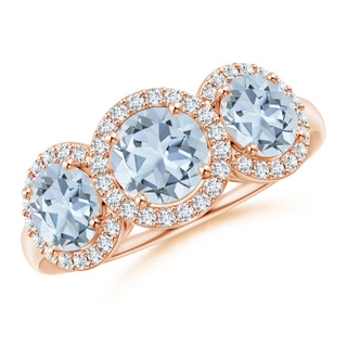 Round A Aquamarine