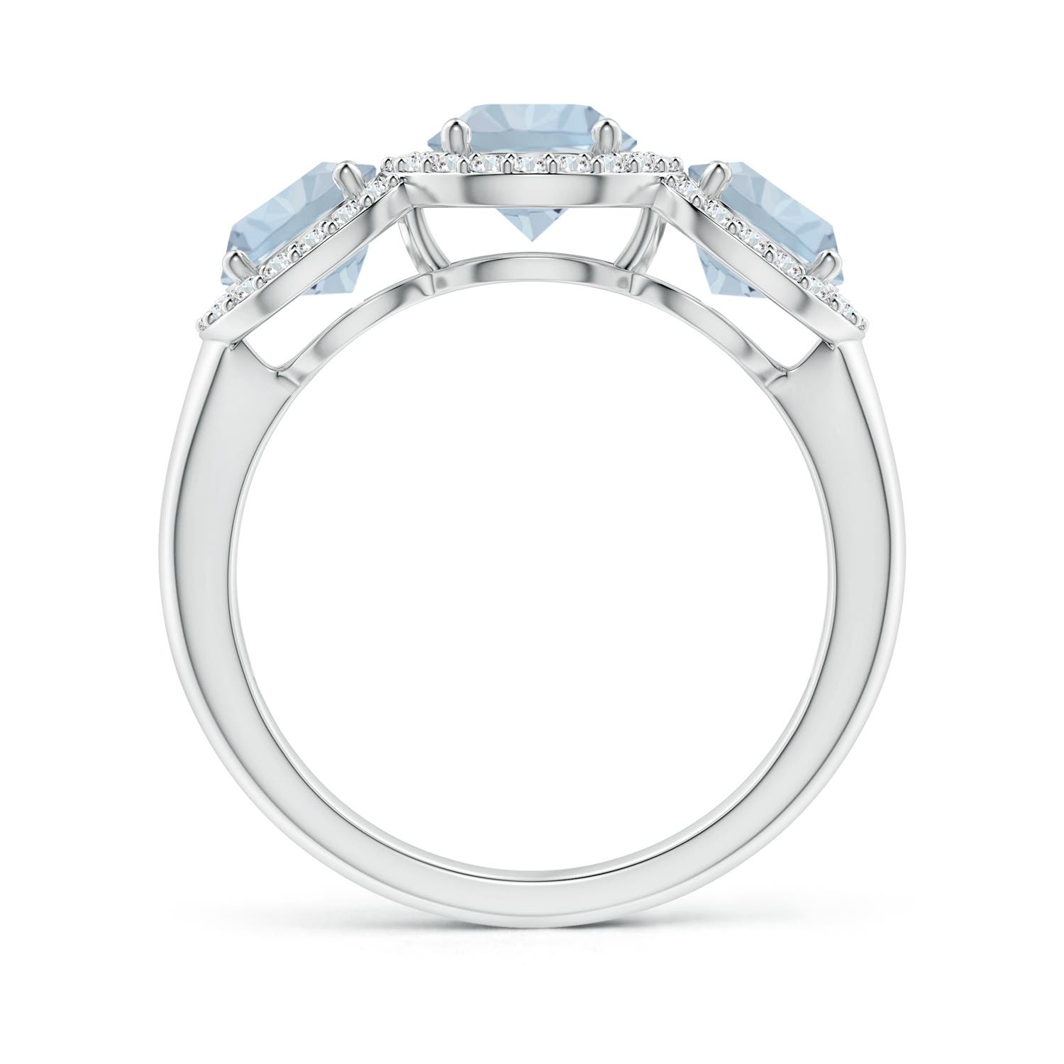 A - Aquamarine / 1.9 CT / 14 KT White Gold