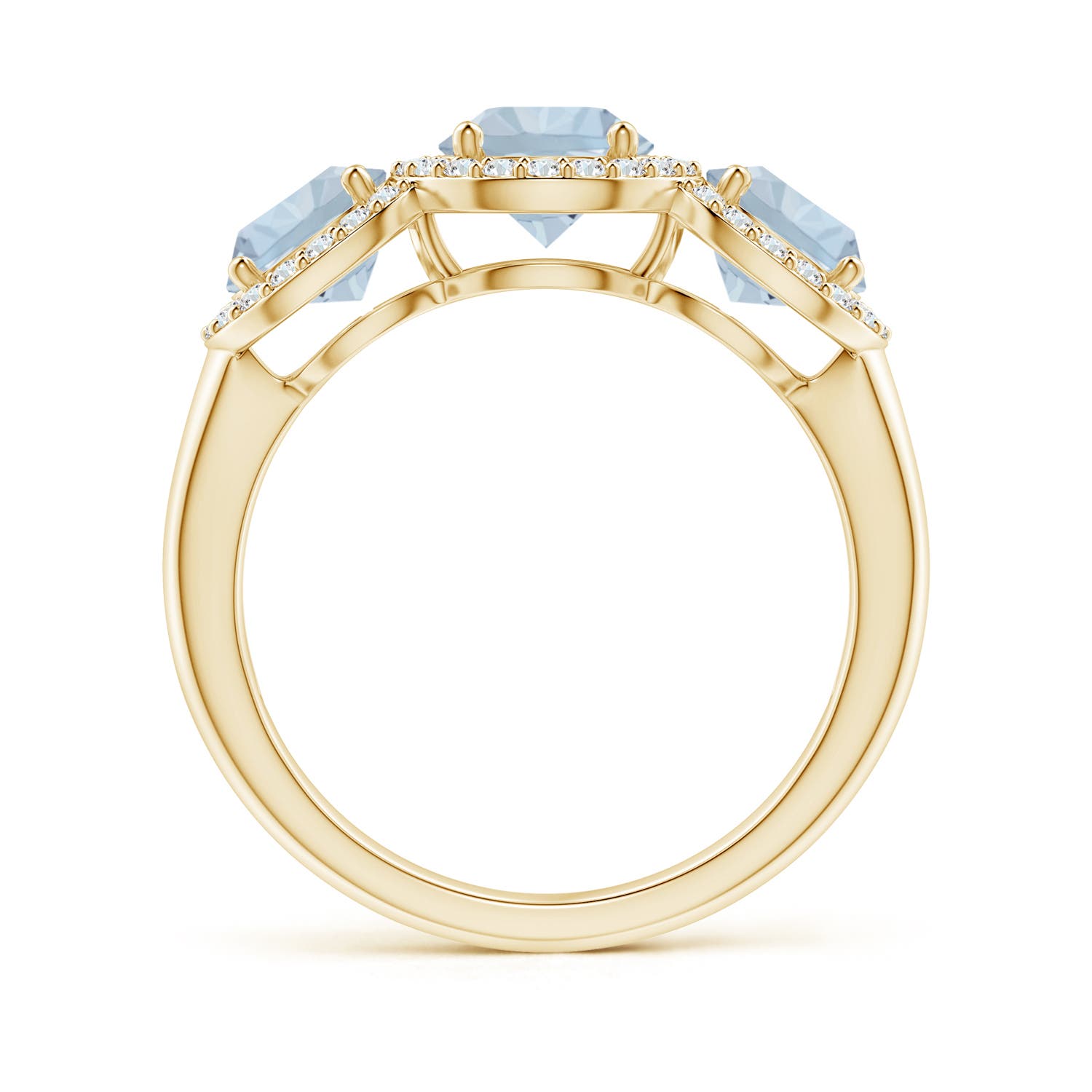 A - Aquamarine / 1.9 CT / 14 KT Yellow Gold