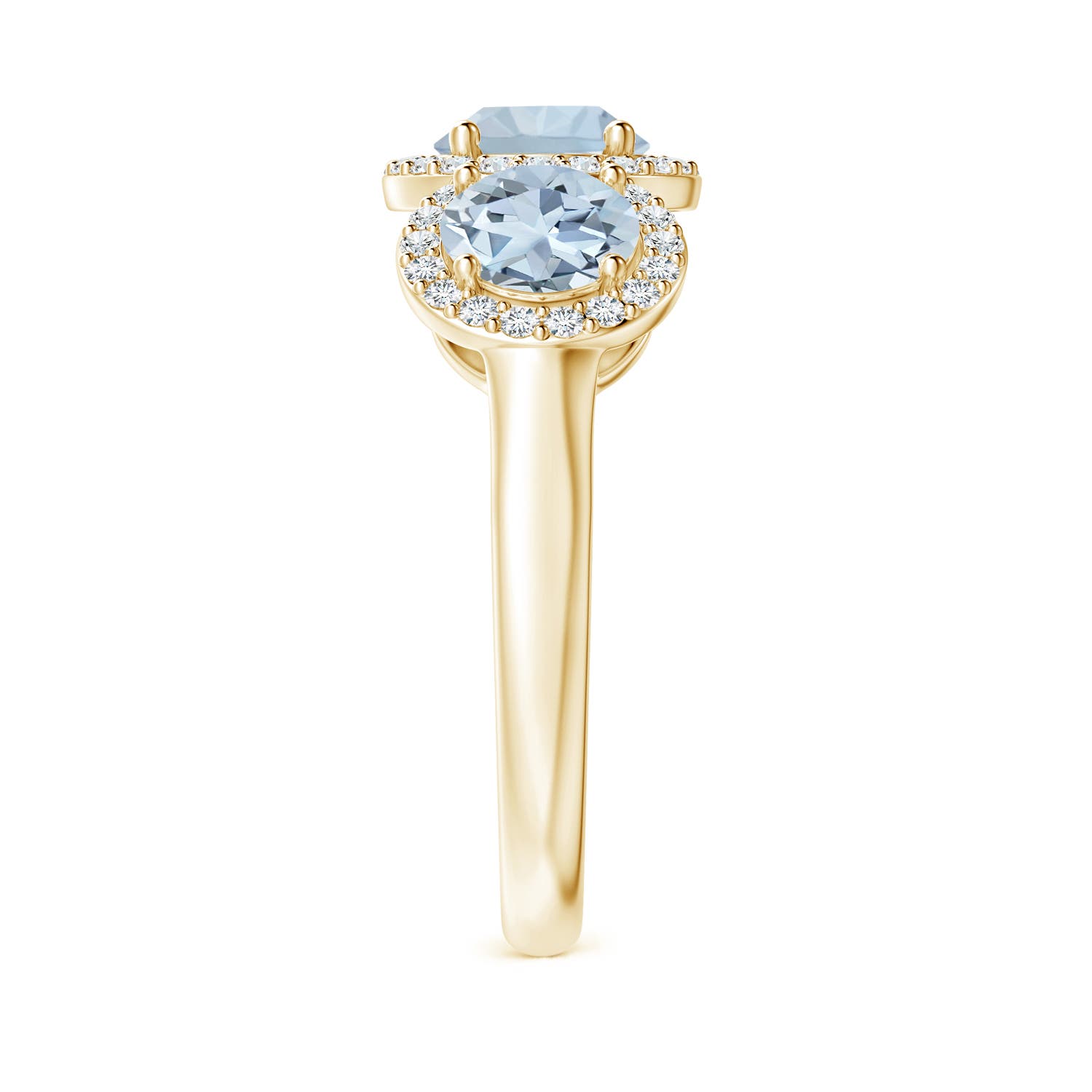 A - Aquamarine / 1.9 CT / 14 KT Yellow Gold