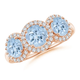 Round AA Aquamarine