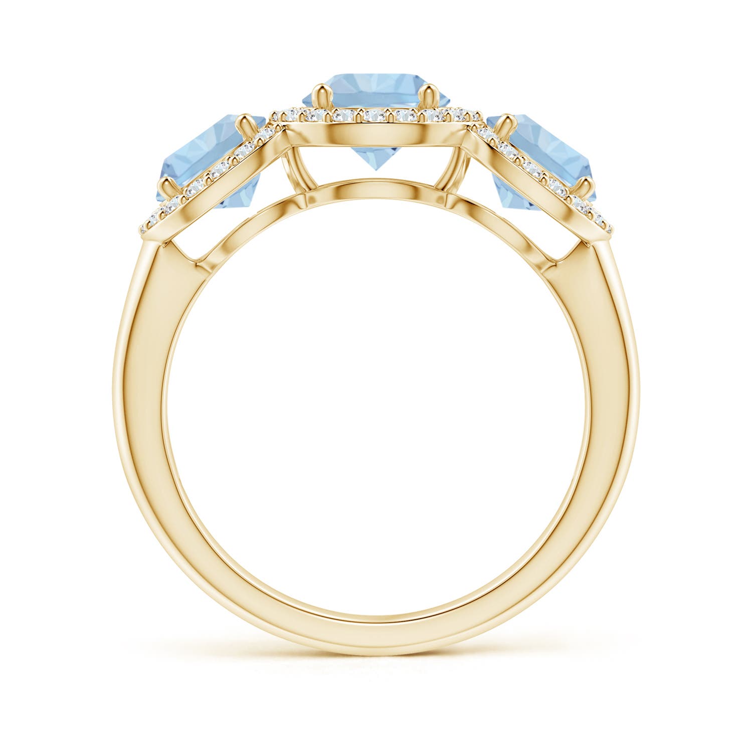 AA - Aquamarine / 1.9 CT / 14 KT Yellow Gold