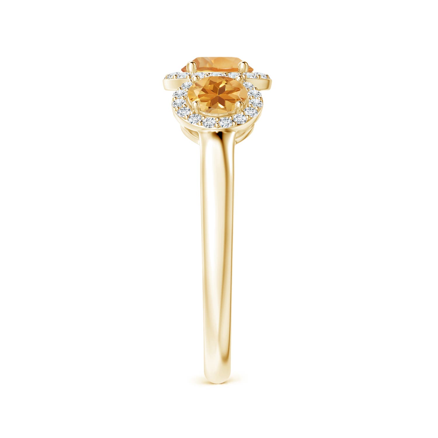 A - Citrine / 1.23 CT / 14 KT Yellow Gold