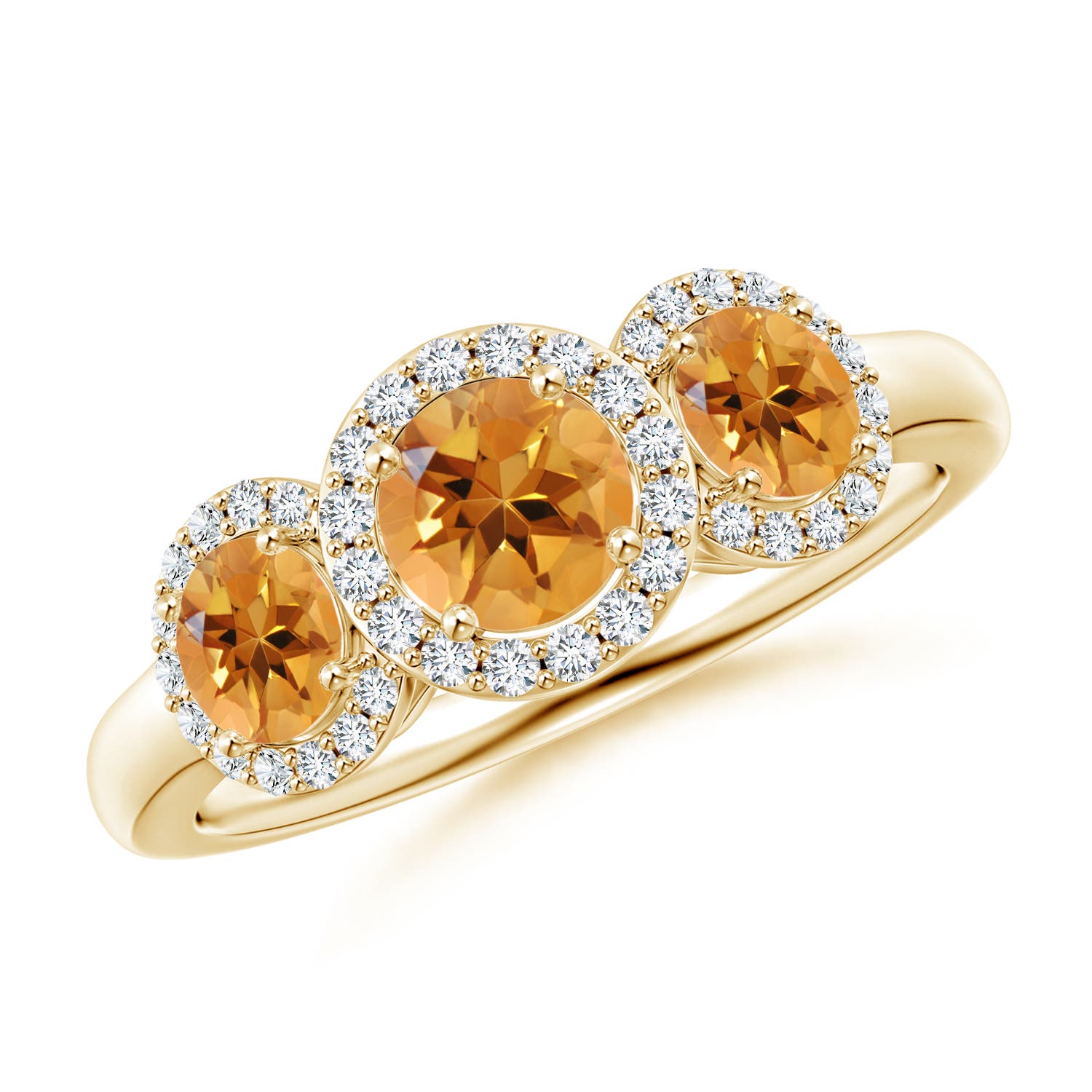 AA - Citrine / 1.23 CT / 14 KT Yellow Gold