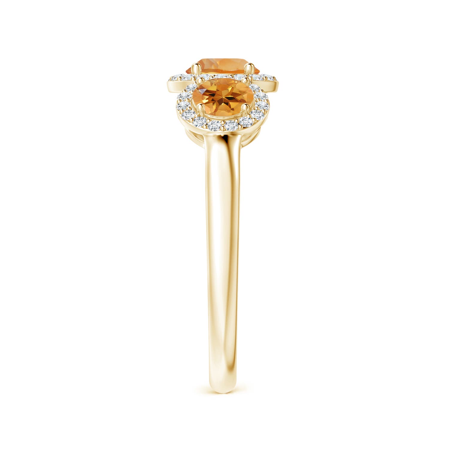 AA - Citrine / 1.23 CT / 14 KT Yellow Gold