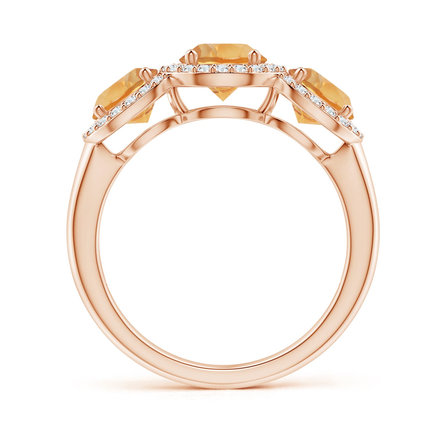 A - Citrine / 1.98 CT / 14 KT Rose Gold