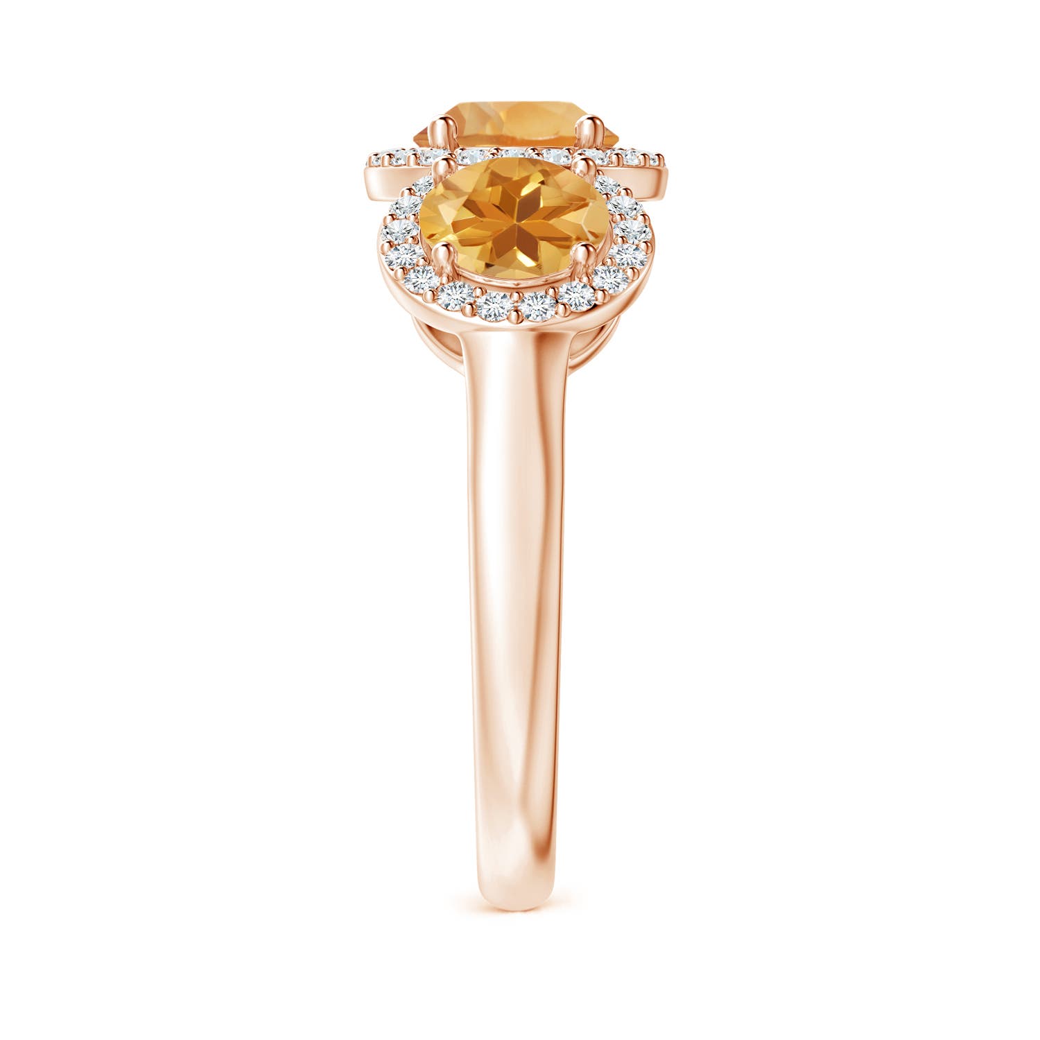 A - Citrine / 1.98 CT / 14 KT Rose Gold