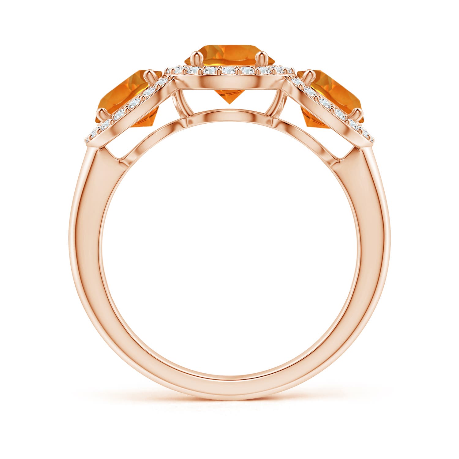 AAAA - Citrine / 1.98 CT / 14 KT Rose Gold