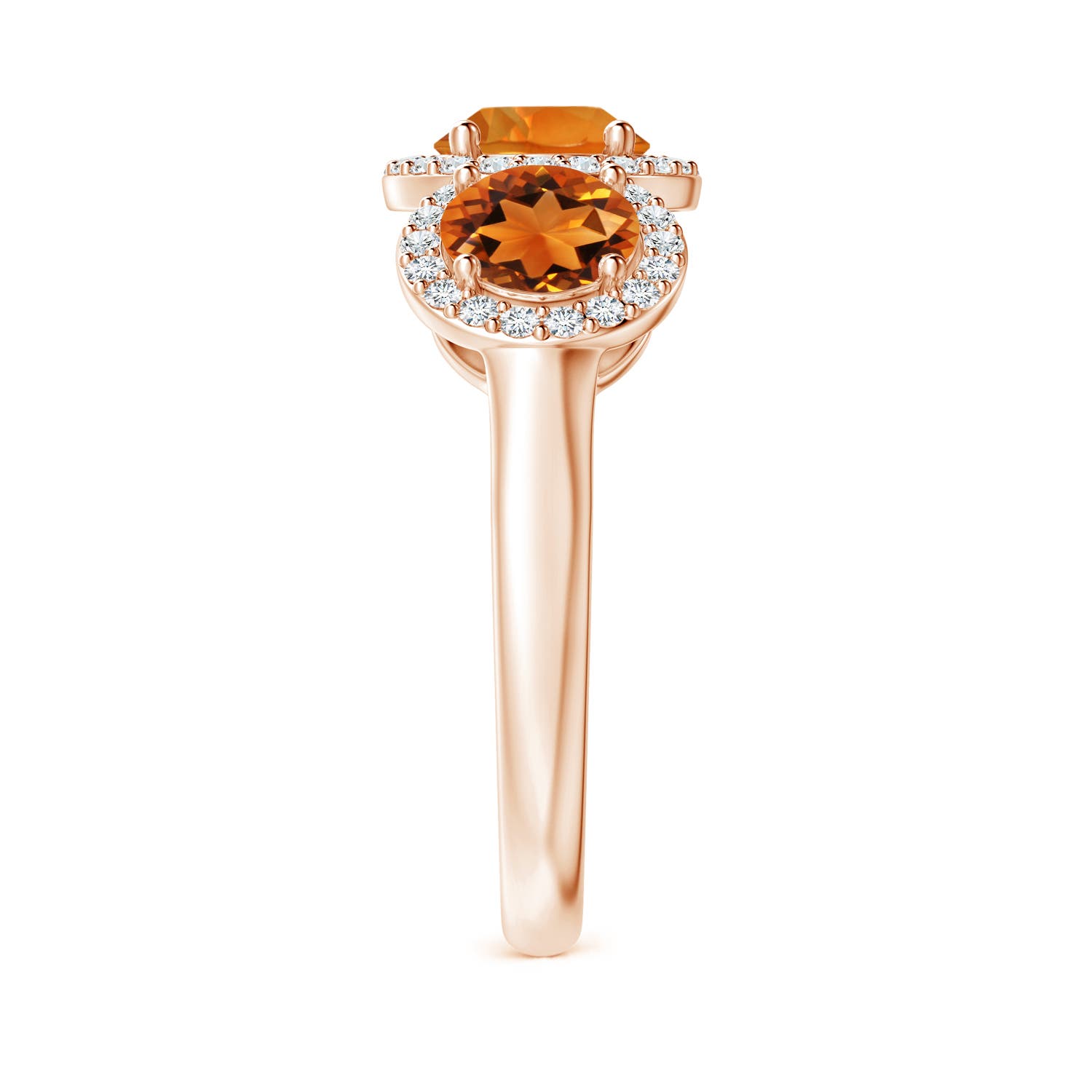 AAAA - Citrine / 1.98 CT / 14 KT Rose Gold