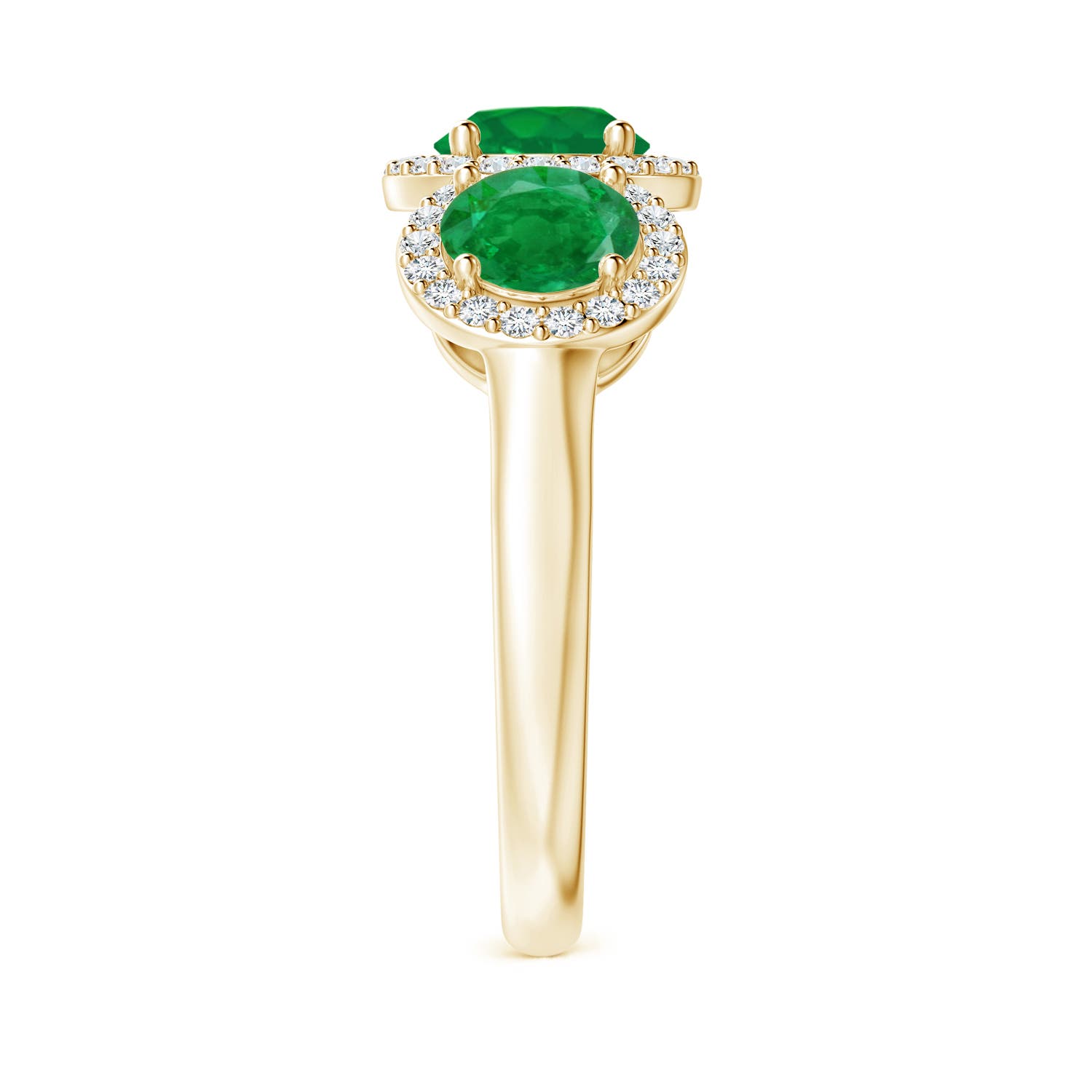 AA - Emerald / 2.03 CT / 14 KT Yellow Gold