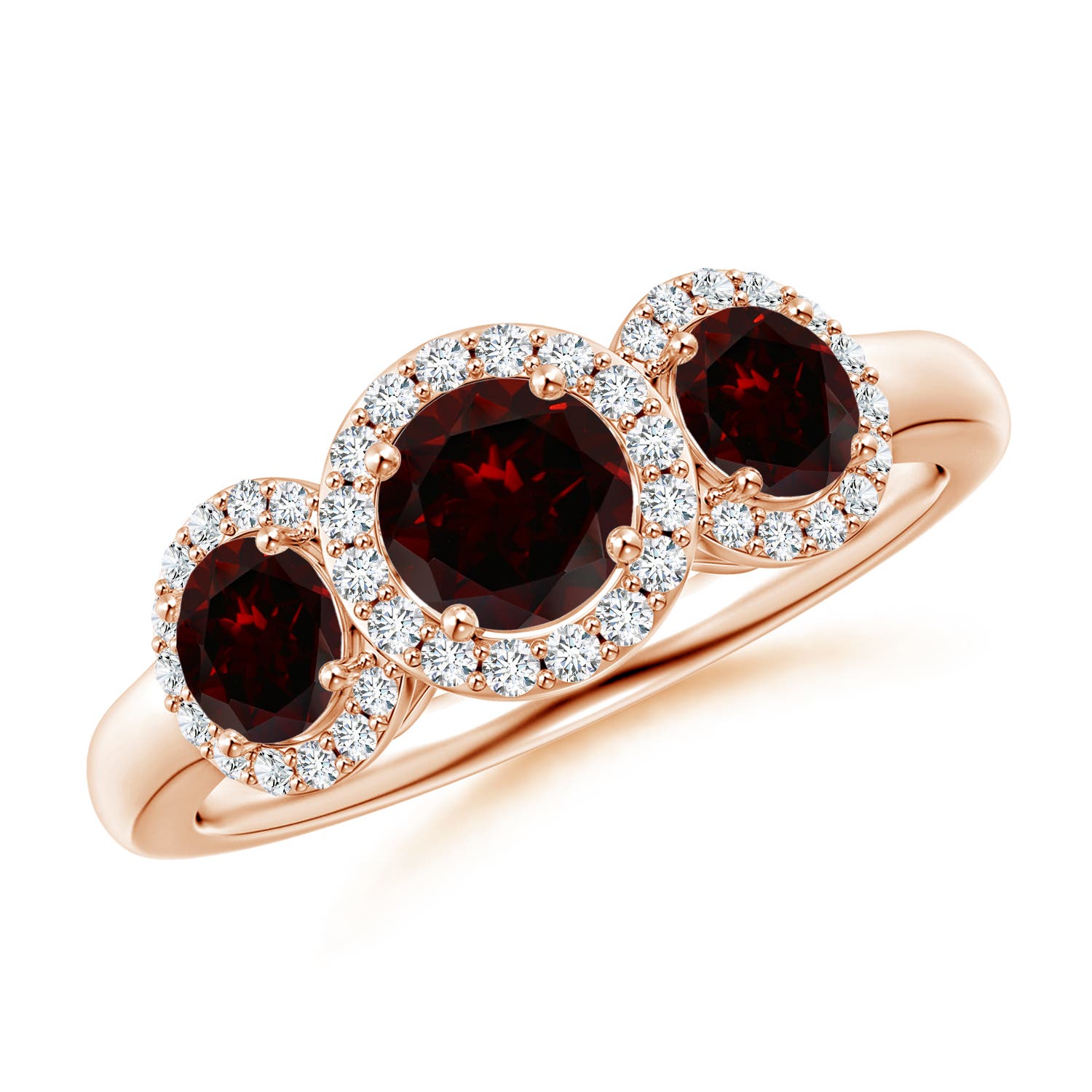 A - Garnet / 1.58 CT / 14 KT Rose Gold