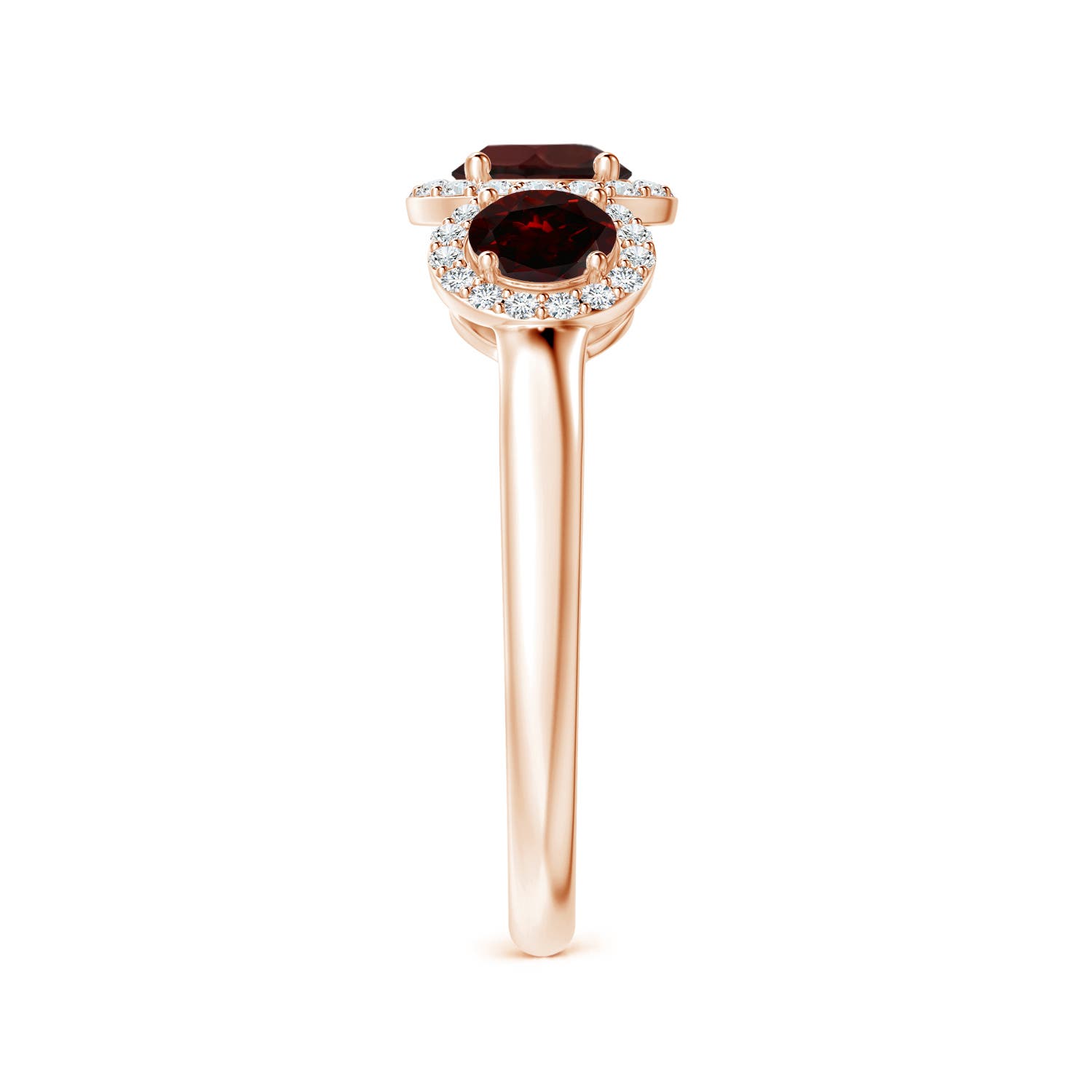 A - Garnet / 1.58 CT / 14 KT Rose Gold