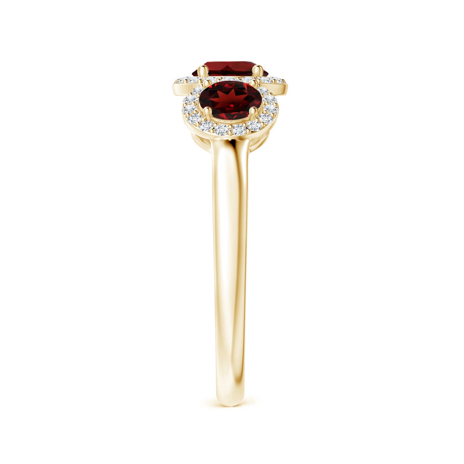 AAA - Garnet / 1.58 CT / 14 KT Yellow Gold