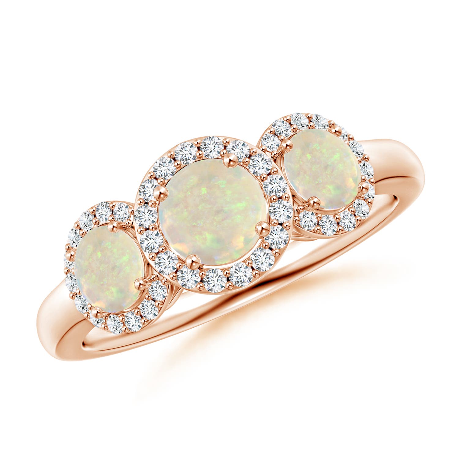 AAA - Opal / 0.97 CT / 14 KT Rose Gold