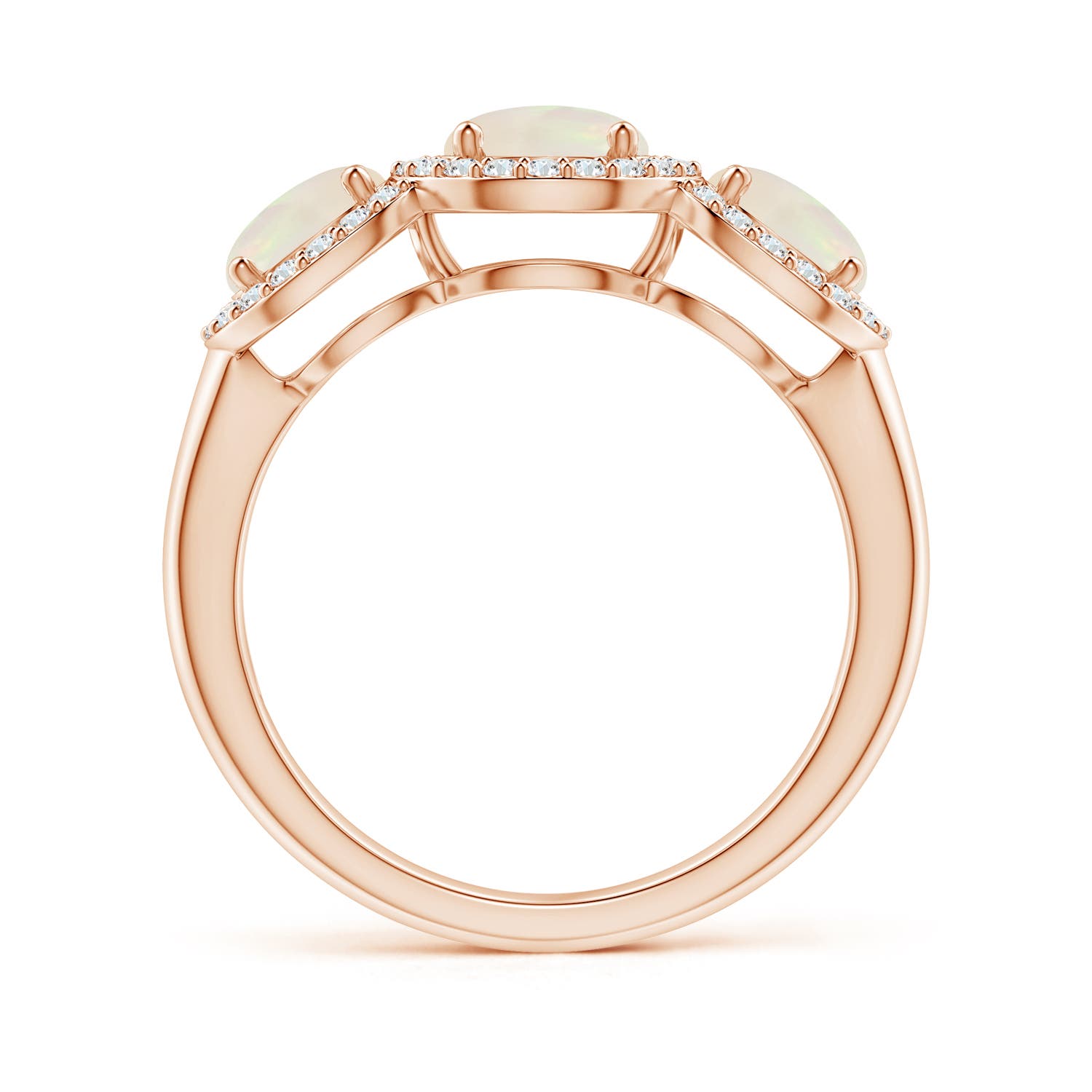 A - Opal / 1.54 CT / 14 KT Rose Gold