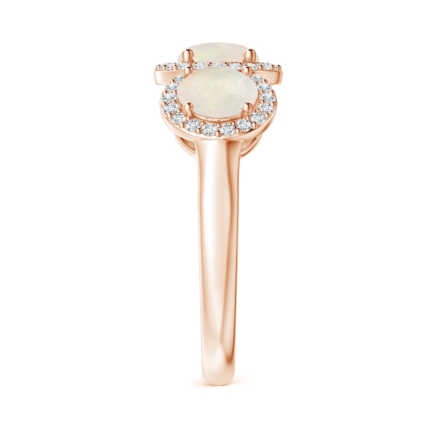 A - Opal / 1.54 CT / 14 KT Rose Gold