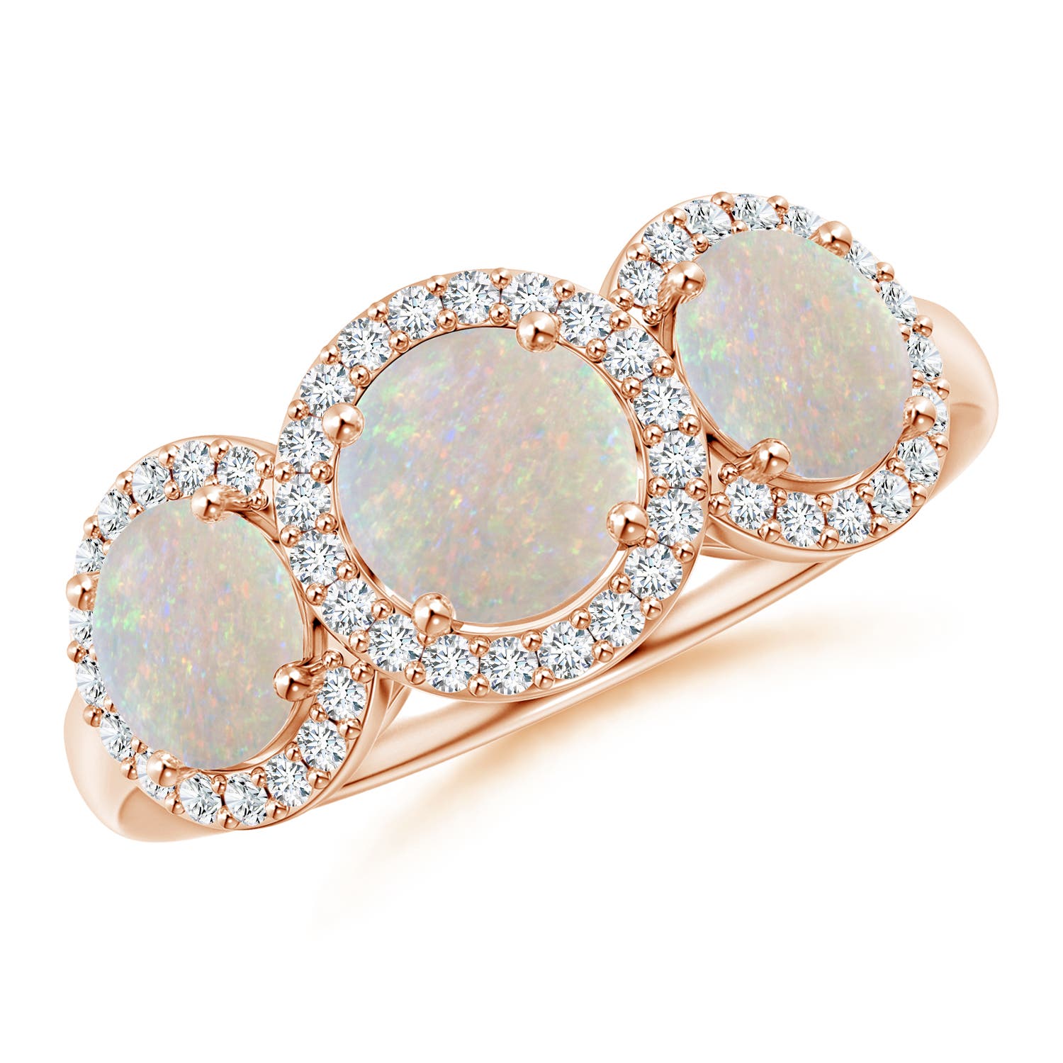 AA - Opal / 1.54 CT / 14 KT Rose Gold