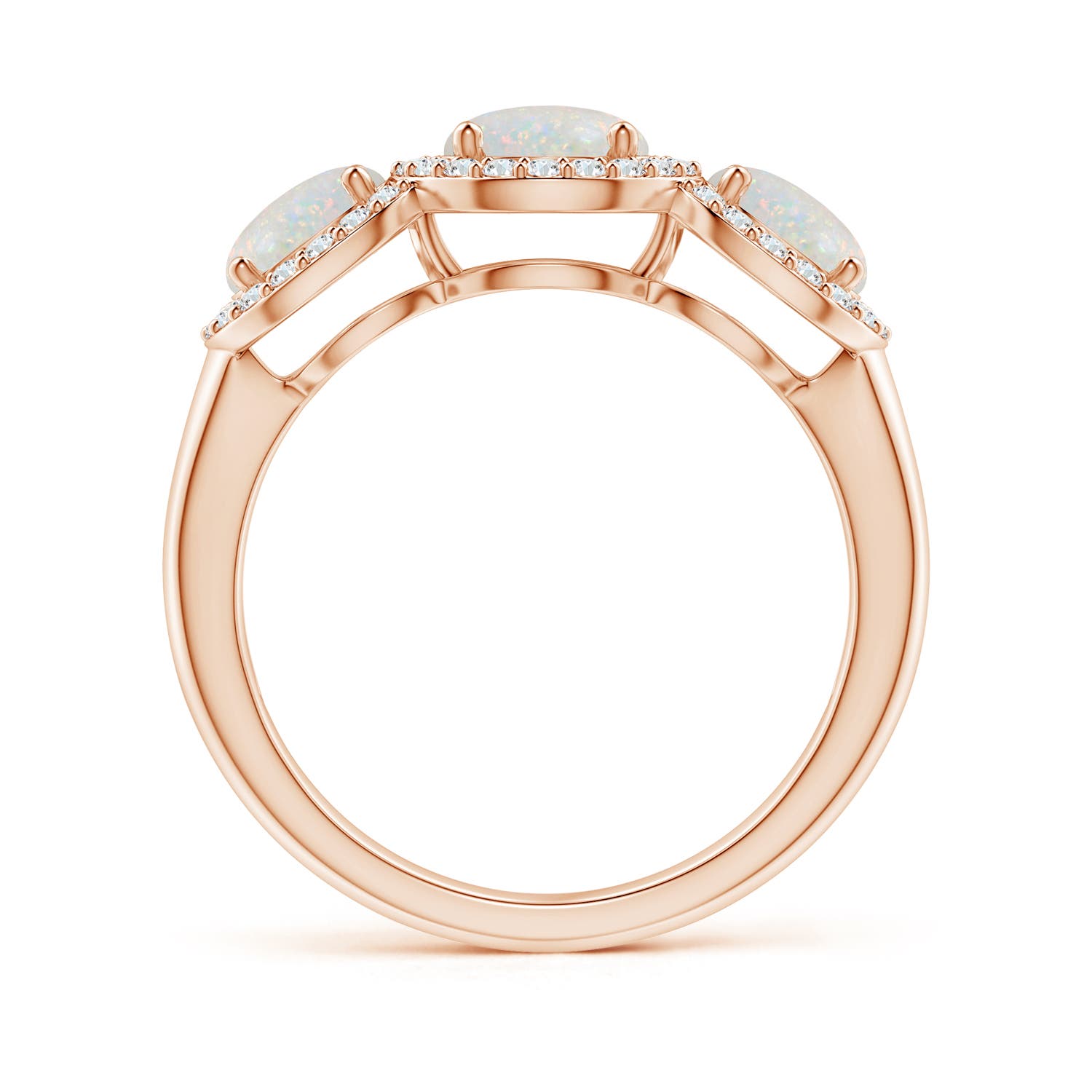 AA - Opal / 1.54 CT / 14 KT Rose Gold