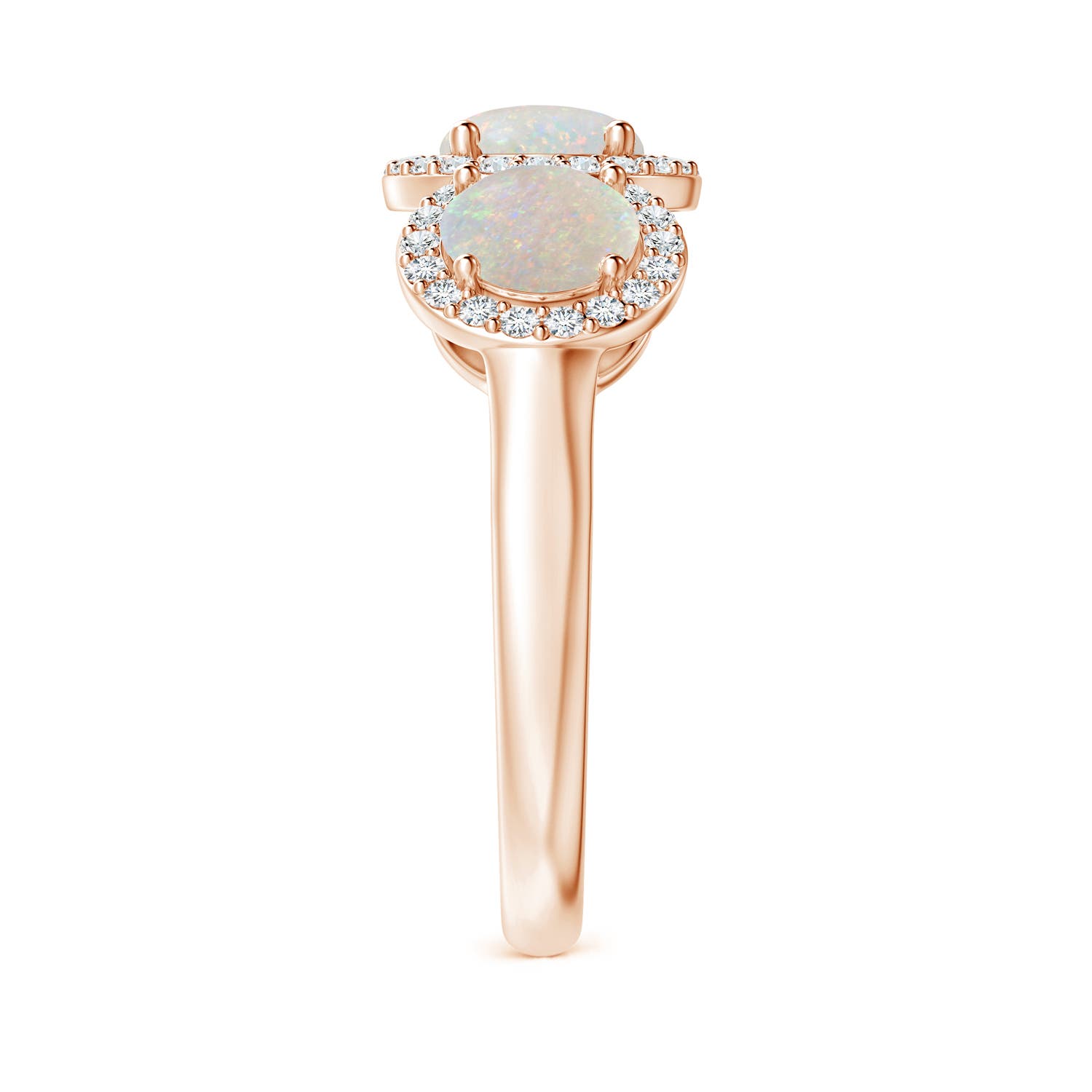 AA - Opal / 1.54 CT / 14 KT Rose Gold